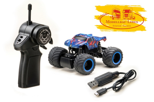 Absima 10004 - 1:32 EP Mini Racer RTR Big Foot Blau