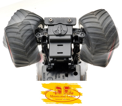 Absima 10003 - 1:32 EP Mini Racer RTR Big Foot Weiß