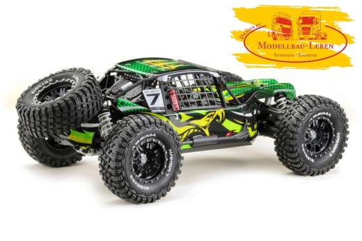 Absima 17001 - Spezial 1:7 Rock Racer &quote;MAMBA 7&quote; Grün 6S Brushless RTR-+ 2* LiPo 6200mAh - DEAL