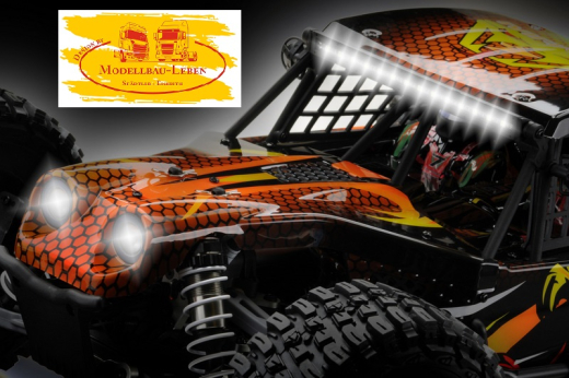 Absima 17001 - Spezial 1:7 Rock Racer &quote;MAMBA 7&quote; Grün 6S Brushless RTR-+ 2* LiPo 6200mAh - DEAL