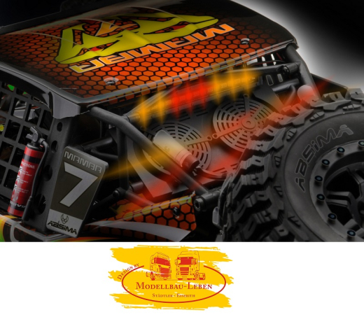 Absima 17001 - Spezial 1:7 Rock Racer &quote;MAMBA 7&quote; Grün 6S Brushless RTR-+ 2* LiPo 6200mAh - DEAL
