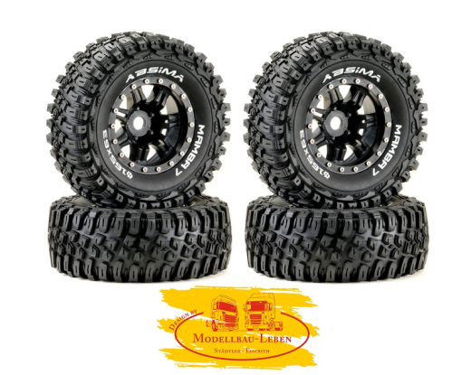 Absima 17001 - Spezial 1:7 Rock Racer &quote;MAMBA 7&quote; Grün 6S Brushless RTR-+ 2* LiPo 6200mAh - DEAL