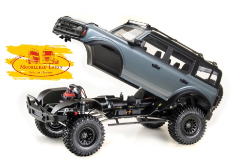 Absima 13004 (gelb) 13005 (blau) 13006 (grau) Vorbestellung 1:8 EP Crawler CR1.8 &quote;BronX&quote; RTR