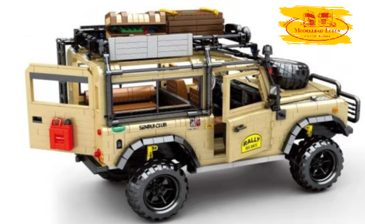 Sembo 8883 Geländewagen beige Bausatz mit 4361 Teilen