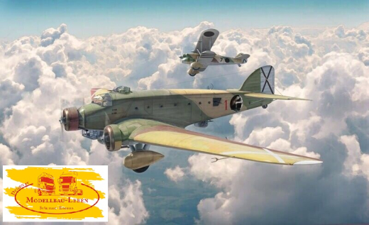 Italeri 1388 - 1:72 SM81 Pipistrello Bausatz 510001388