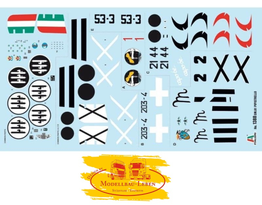 Italeri 1388 - 1:72 SM81 Pipistrello Bausatz 510001388