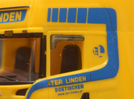 DD-109 - 3 D Druck Zubehör Scania Seitenscheiben Windabweiser (auch für DAF und weitere Typen) - 1 P