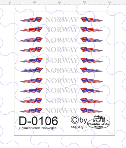 D-0106 Sonnenblende Norwegen