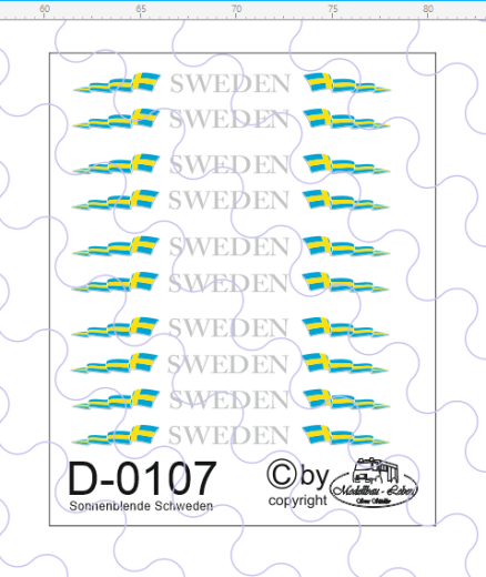 D-0107 Sonnenblende Schweden