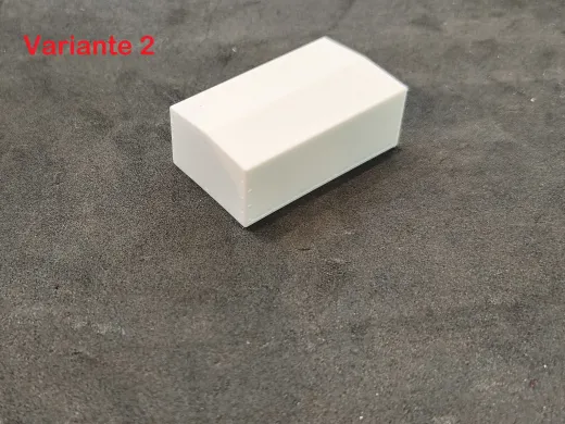 Herpa 0161 - 2700029 Planenaufbau für Transporter 41 x 25 x 14-16 mm leicht spitz zulaufend 1:87 - 1 Stück