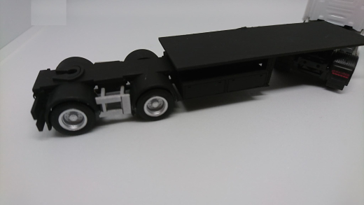 Z-0223 Lasercut B-Double Dolly zweiachs