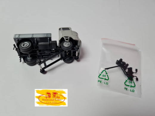 S.E.S. 14900000 LKW IFA W50 Pritsche &quote;Zweiwege Fahrzeug&quote; Schiene Straße 1:87