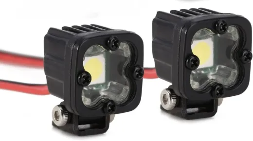 Absima 2320038 1:10 LED Zusatzscheinwerfer - eckig (2 Stück)