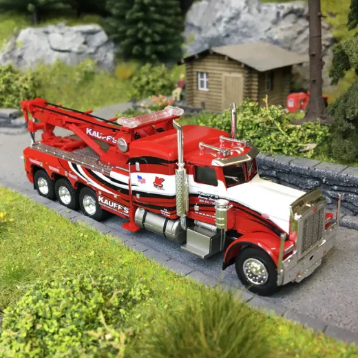 Brekina 86275 Kauff`s Peterbilt 359 Abschleppwagen 1973 1:87