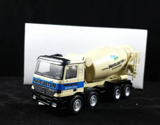 Gabotex Mercedes-Benz Actros 4 achs Betonmischer Havelbeton 1:50
