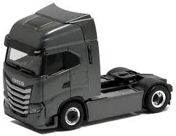 Herpa 600553 Iveco S-Way Zugmaschine 2 achs vvsp. Mondsteingrau metallic