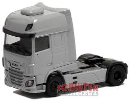 Herpa 610373 DAF XF 105 SSC Zugmaschine 2 achs vvsp. hellgrau