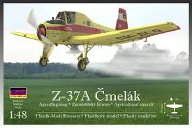 MACO Plastik Model Kits 48-01 Interflug Z-37 A Cmelak 1:48