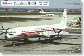 AZmodel 14414 Interflug IL-18 1:144