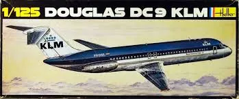 Heller 462 Douglas DC 9 KLM 1:125