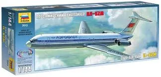 Zvezda 7013 IL-62M Aeroflot 1:144