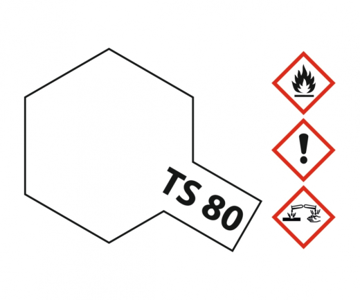 Tamiya 300085080 TS-80 Flat Clear / Klarlack matt 100 ml