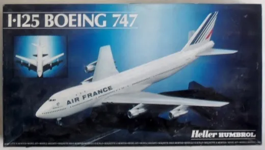 Heller Humbrol Boeing 747 Air France 1:125