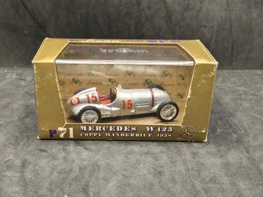 Brumm 25753 Mercedes-Benz Nr. 15 - Coppa Wanderbilt W125 1938 in OVP, gebraucht, ohne sichtbare Schäden 1:43