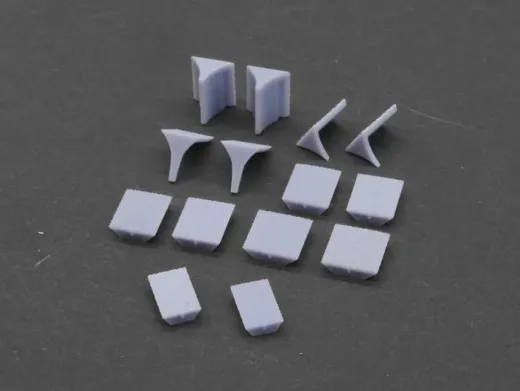 EM629 Riffelblech Ecken je 2 x
