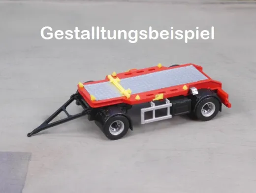 EM218 Bausatz für 2achs Absetzcontainer Anhänger 1:87