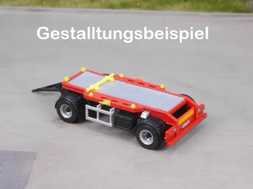 EM218 Bausatz für 2achs Absetzcontainer Anhänger 1:87