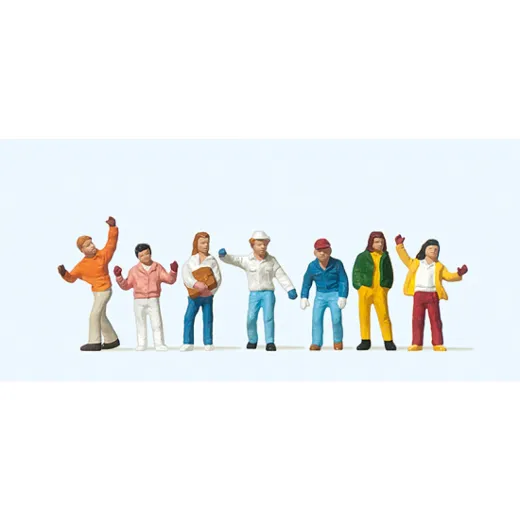 Preiser 10183 Kinder, Inhalt: 7 Stück 1:87