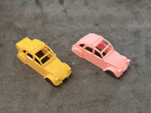 Herpa 1698 - 2017 Karosserie Citroen 2CV Ente verschiedene Farben und Ausführungen 1 Stück 1:87