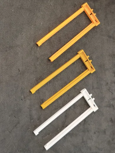 Herpa 1713 - 2200281 Einschubstangen für teleskopierbare Kesselbrücke verschiedene Farben 1 Stück 1:87