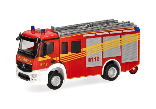 Herpa 098168 Mercedes-Benz Actros S HLF 2000 "Feuerwehr" 1 Stück 1:87
