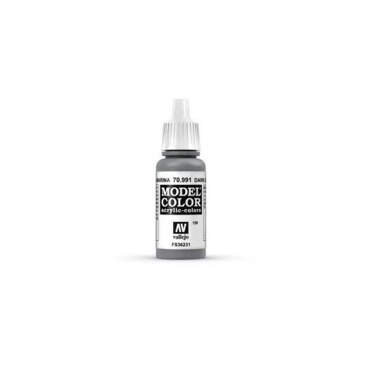 VA 70.991 Vallejo Model Color: 182 Dunkelgrau (Dark Sea Grey), 17 ml 1 Stück