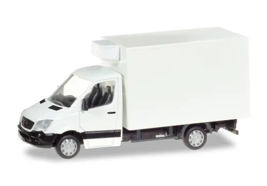 Herpa 013062 Minikit Mercedes-Benz Sprinter Kühlkoffer, unbedruckt 1 Stück 1:87