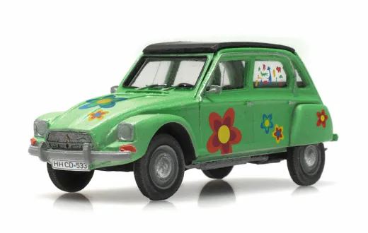 Artitec 387.666 PKW Citroën Dyane Flower Power, 1 Stück 1:87 Artitec 387.666 PKW Citroën Dyane Flower Power, 1 Stück 1:87