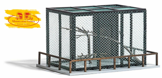 Busch 1583 H0 Gehege, Vogelvoliere , Bausatz, Neu, OVP 1:87