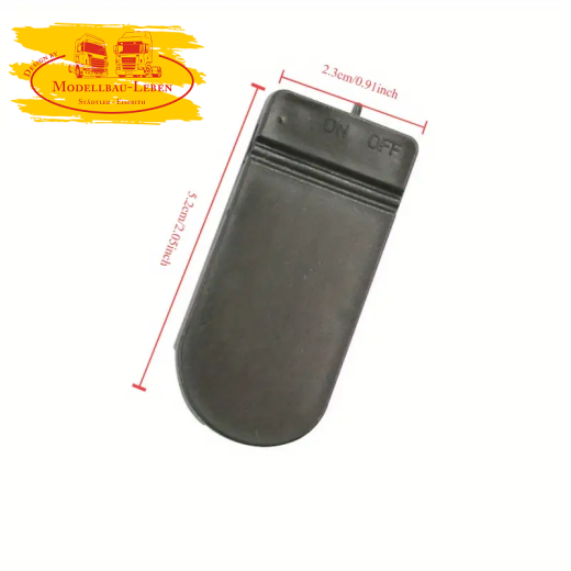 Z-2009 Doppel-CR2032-Knopfzellenhalter mit Schalter - LIR2032, 6V flach