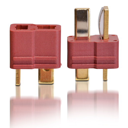 71306.1 - T Plug Stecker - 1 Stück - Hochstrom T Stecker