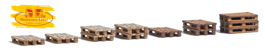 Busch 1810 HO Paletten - 1:87 - Bausatz