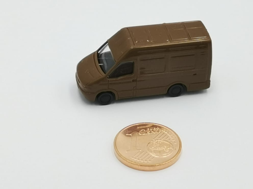 Rietze Iveco Daily Kasten braun 1:160