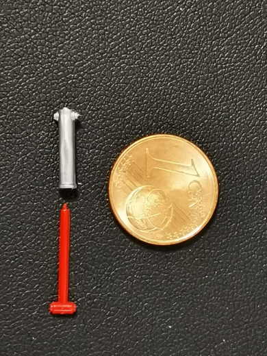 Herpa Hydraulik Kolben und Zylinder Set 25 mm