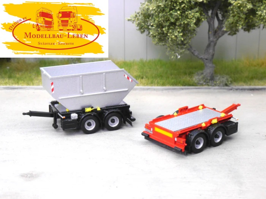 EM196 Bausatz für 2achs Tandem Absetzcontainer Anhänger