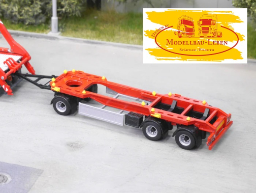 EM197 Bausatz 3achs Anhänger für 2 Absetzcontainer