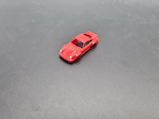 Herpa 0163 - 21550 Karosserie Porsche 911 Turbo rot