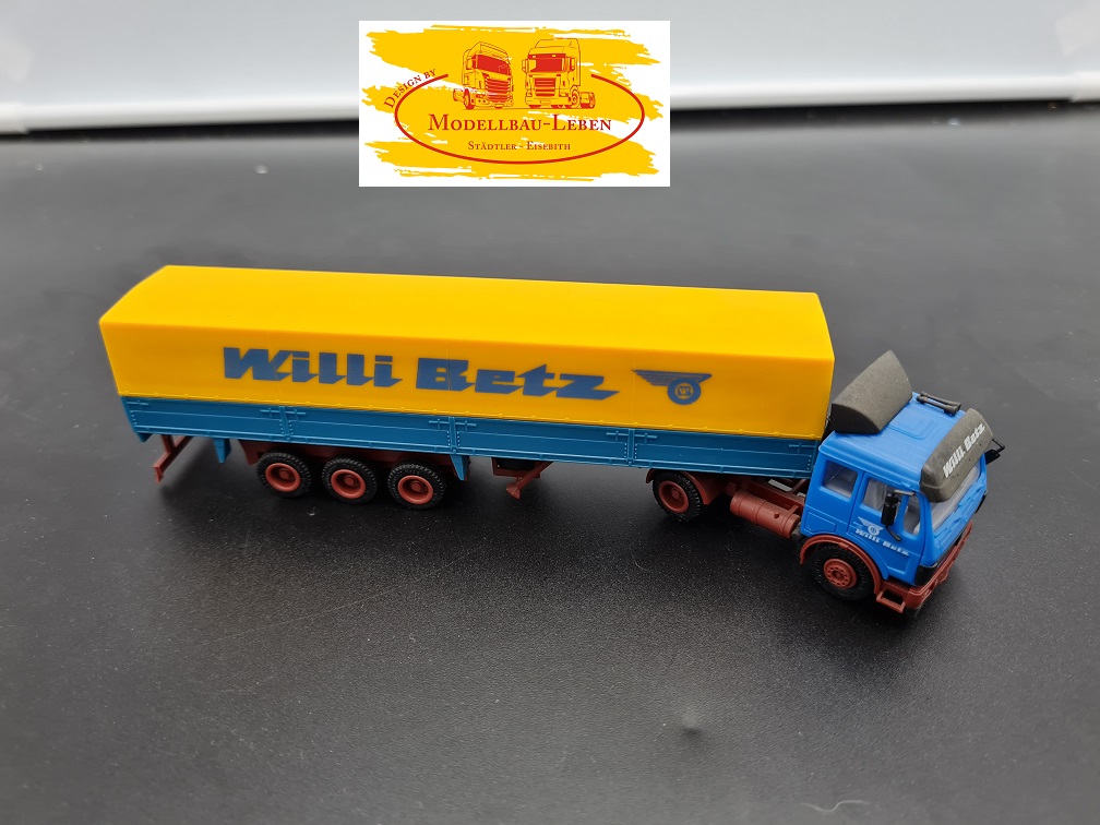 Herpa MB SK Sattelzug Willi Betz