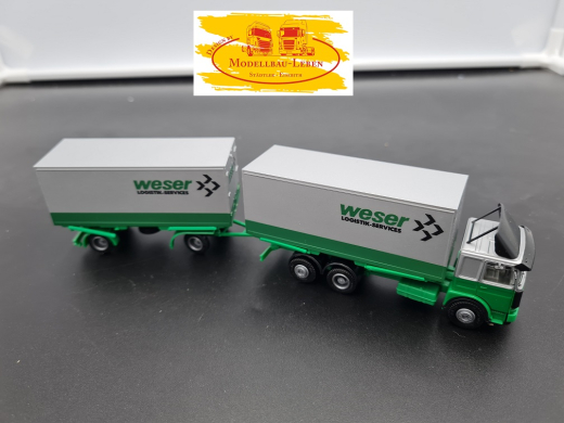 Herpa 037 MAN Hängerzug Weser