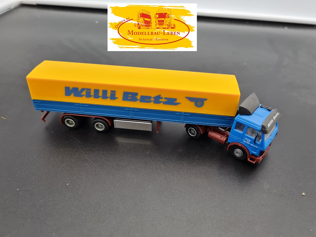 Herpa 042 MB SK Hängerzug Willi Betz